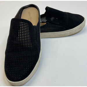 Universal Thread Women's Black Mule slip on shoes size 9 Open Weave